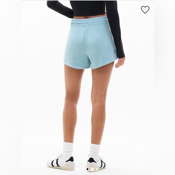 Athleta Seasoft Mid-Rise 4” Shorts Waterloo Blue NWT Mediu - Picture 2 of 8